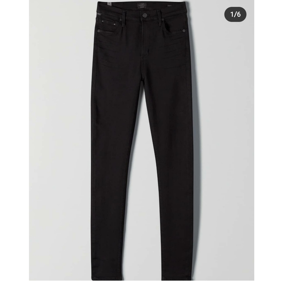 Citizens of humanity rocket all black